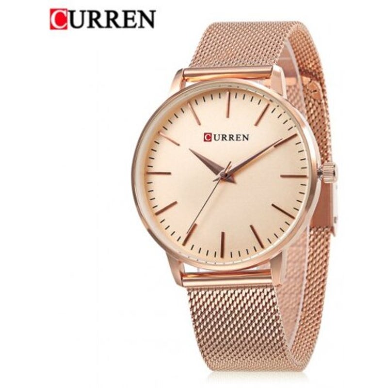 Veile Studios 9021 Women Quartz Watch Rose Gold