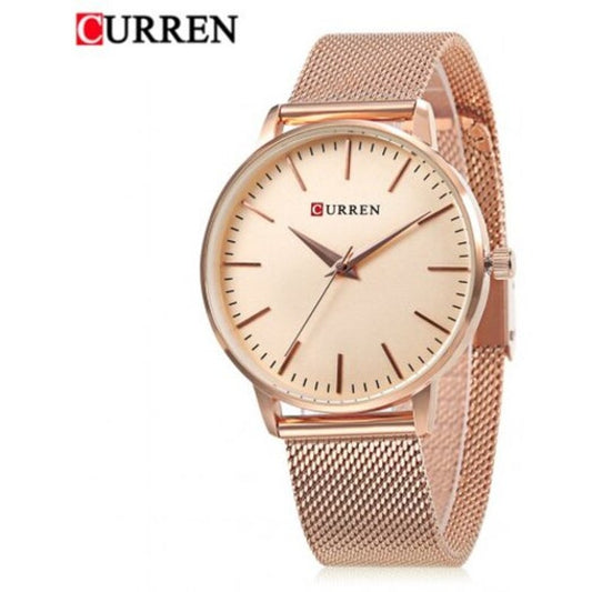 Veile Studios 9021 Women Quartz Watch Rose Gold