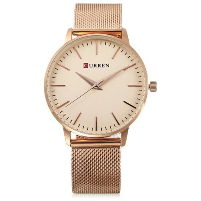 Veile Studios 9021 Women Quartz Watch Rose Gold