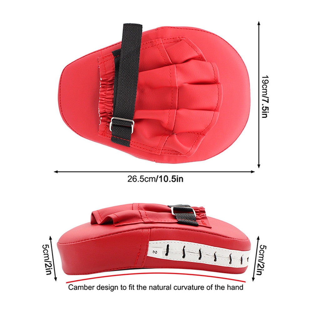 Curved Boxing Muay Thai Hand Target Training Thickened Earthquake Resistant Baffle Pu Five Finger