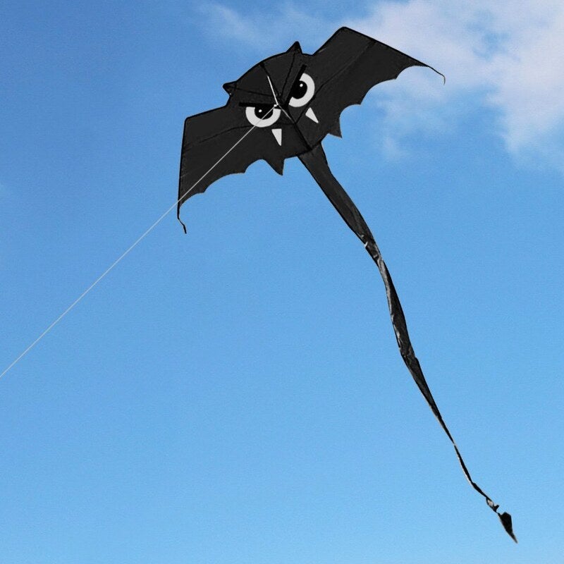 Cute Bat Kite For Kids Adults Outdoor Sport Single Line Flying With 30M