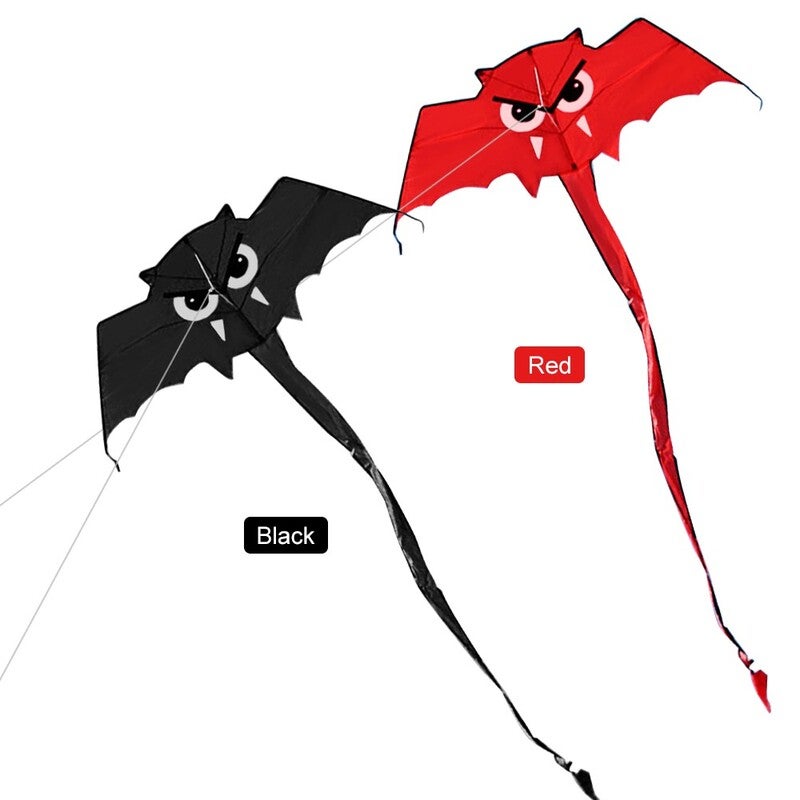 Cute Bat Kite For Kids Adults Outdoor Sport Single Line Flying With 30M
