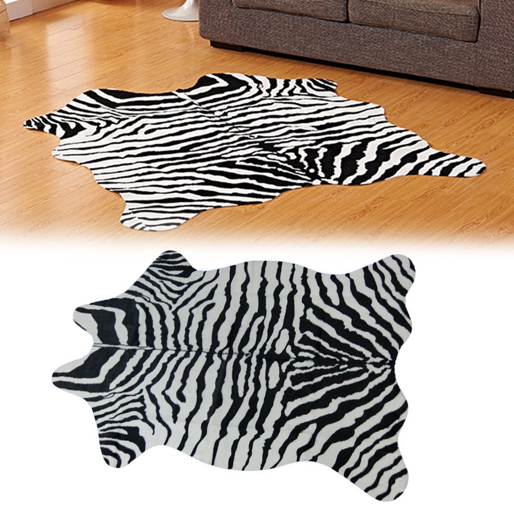 Cute Cow Print Rug Western Decor For Living Room