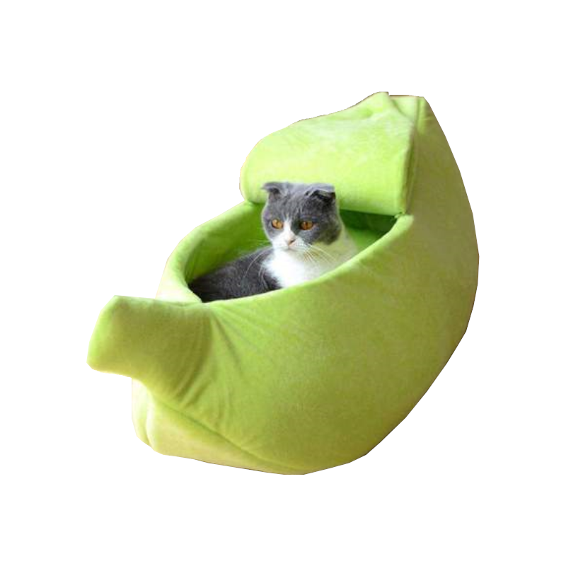 Cute Banana Shape Pet Bed Dog Cat Sleeping Nest