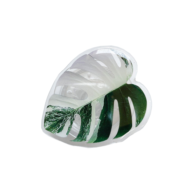 Cute Green Leaves Smart Phone Holder Finger Stand