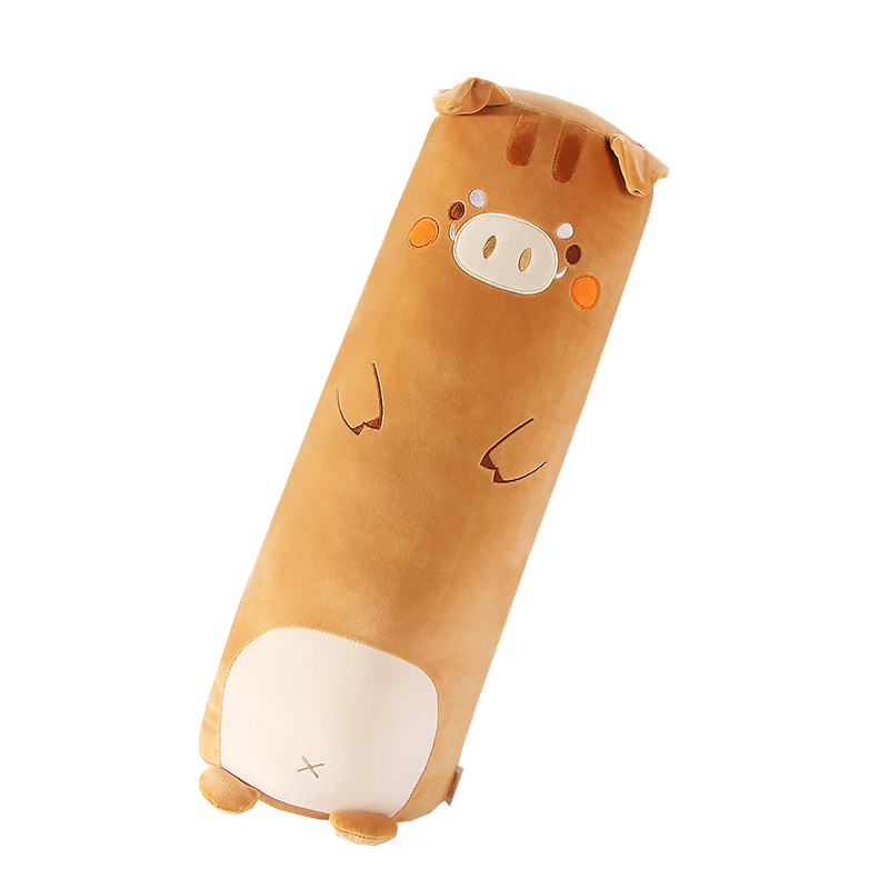Cute Plush Cartoon Animal Long Sleeping Pillow Highquality Fluffy Super Soft