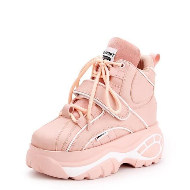 1 Sets of Hod Health & Home Cyber Doll Sneakers Platform Shoes
