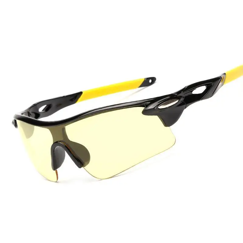 Cycling Eyewear Outdoor Sunglass Uv400 Riding Sports Sunglasses Glasses Yellow