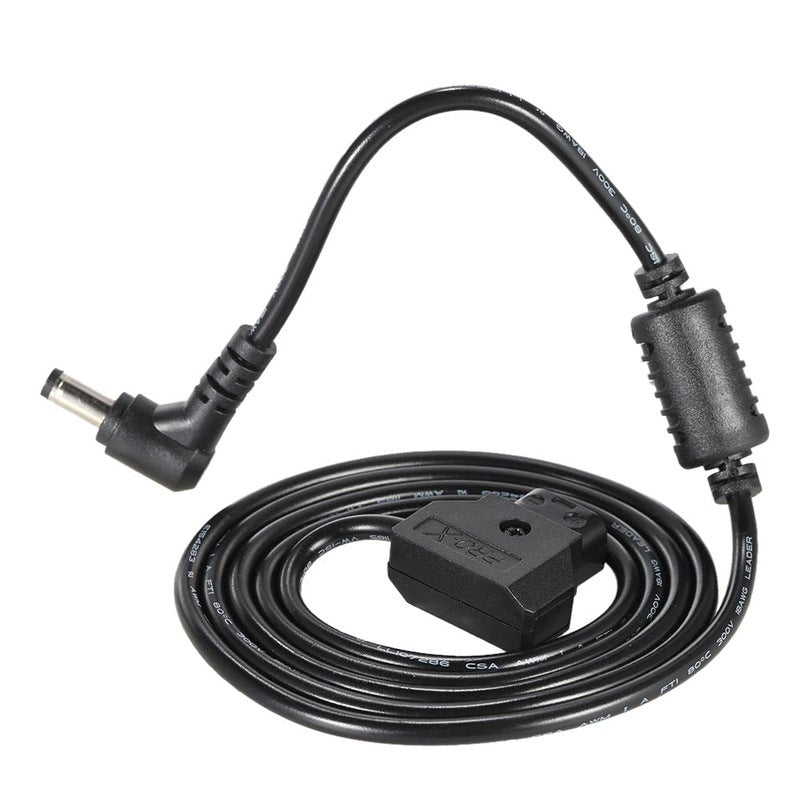 D Tap 2 Pin Male Connector To Dc 5.5 2.5Mm Plug Power Cord Cable