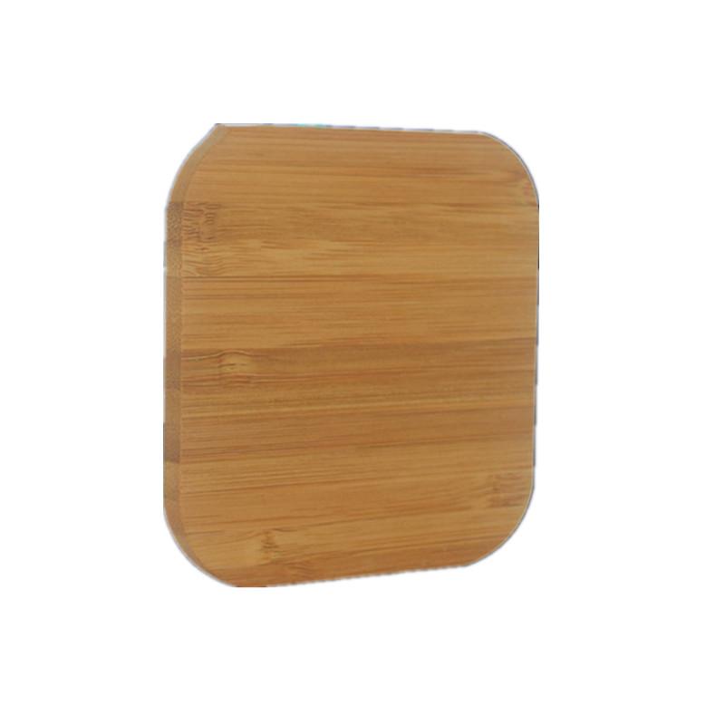 Bamboo Wireless Charger Desktop Charging Pad For Iphone