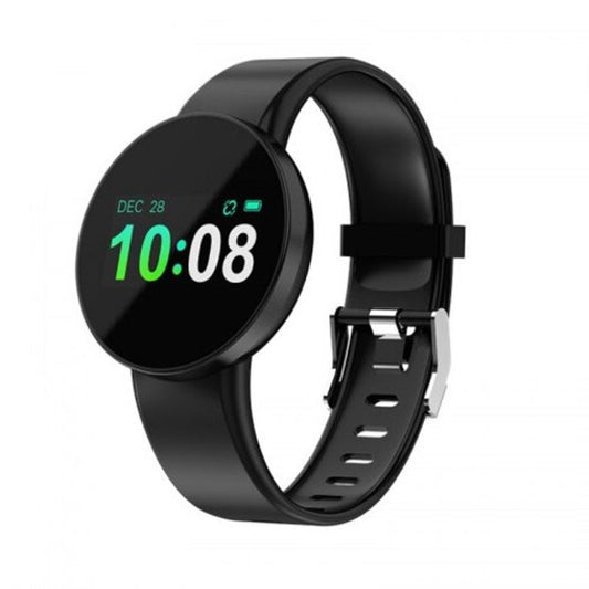 D3 Plus Blood Pressure Oxygen Monitor With Men Women Smart Watch Swimming Bracelet Black