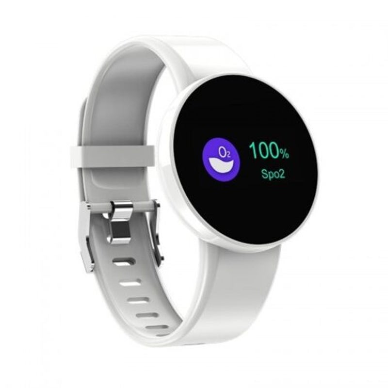 D3 Plus Blood Pressure Oxygen Monitor With Men Women Smart Watch Swimming Bracelet Black