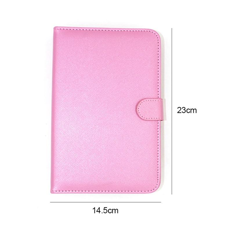 Pu Leather Wireless Bluetooth Keyboard Phone Case