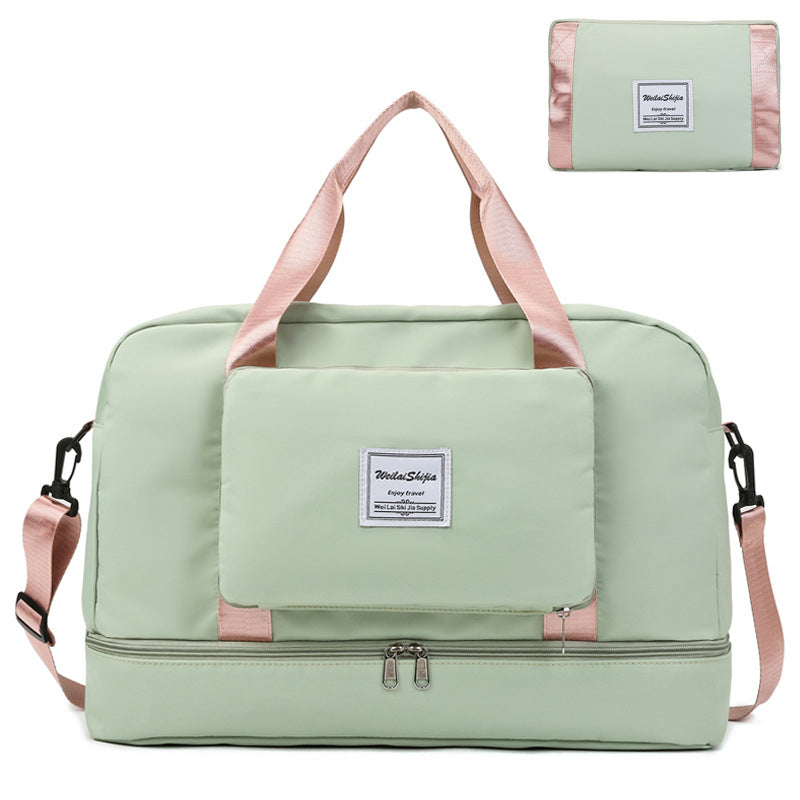 Foldable Travel Duffel Bags Sports Gym Tote Women