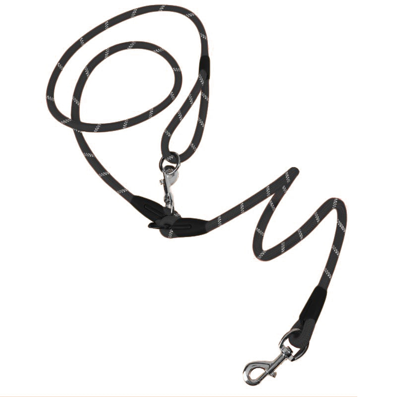 Multifunctional Hands Free Nylon Reflective Dog Leash