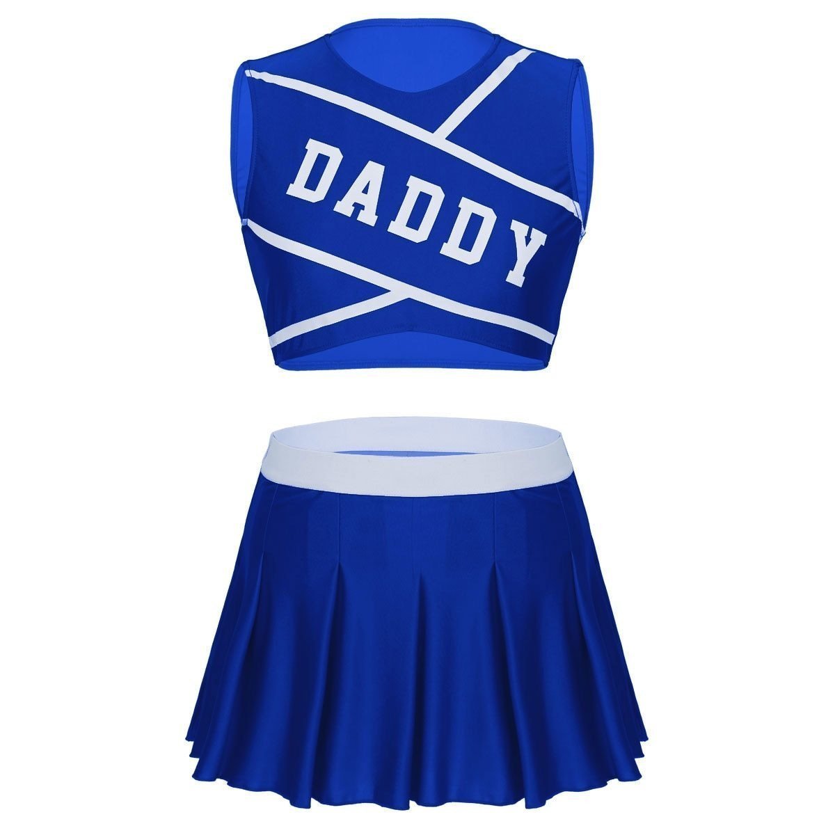 Daddy Cheerleader Crop Top Outfit Ddlg Littles Costume