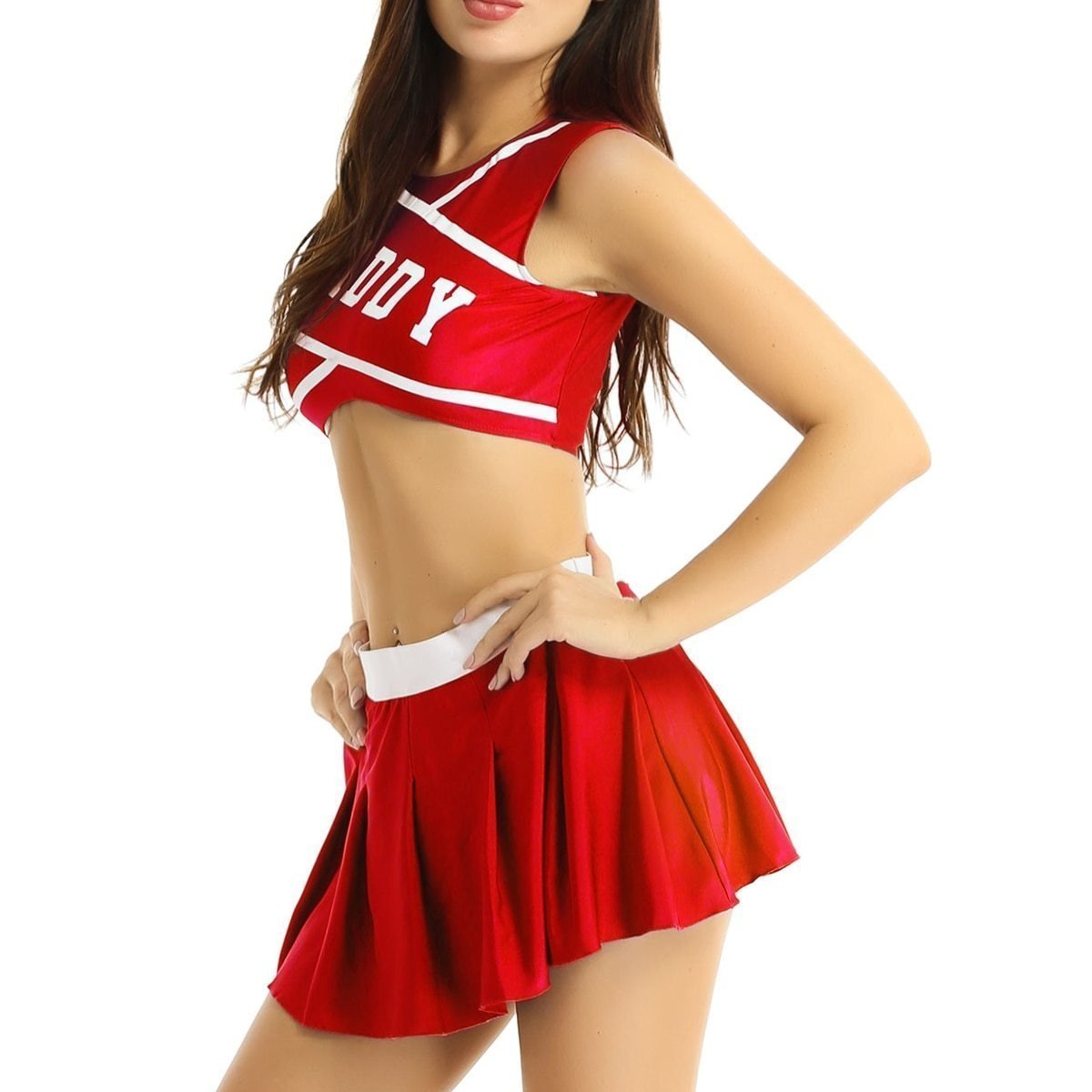Daddy Cheerleader Crop Top Outfit Ddlg Littles Costume