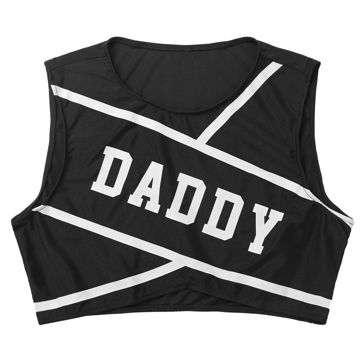 Daddy Cheerleader Crop Top Outfit Ddlg Littles Costume