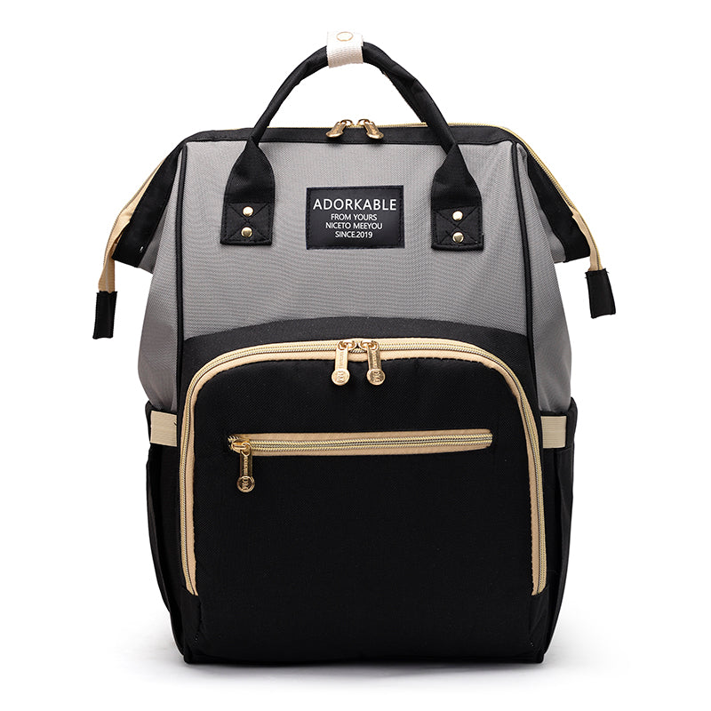 Separate Dry Wet Multi Functional Nappy Bag