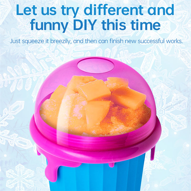 500Ml Slushy Cup Quick-Frozen Smoothie Fast Cooling Magic Ice Cream Maker