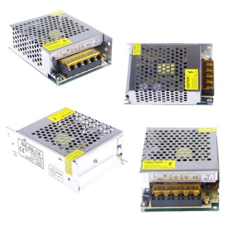 Dc12v 24W 360W Universal Regulated Switching Power Supplyfor Led Stripcctv Computer Project Silver 2A