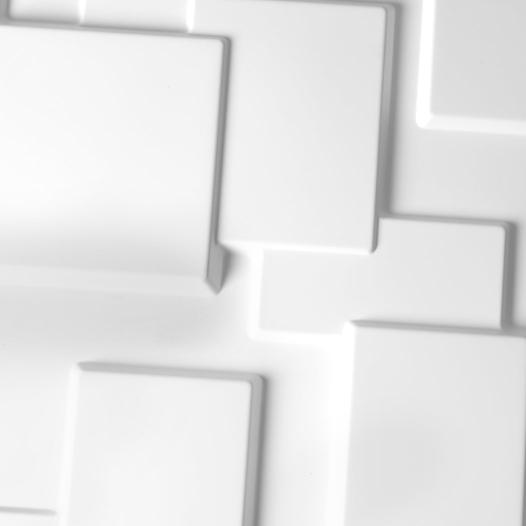12Pcs 3D Wall Panels 50X50cm Diy Waterproof