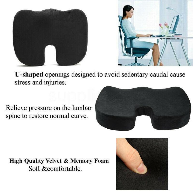 Coccyx Support Orthopaedic Memory Foam Cushion Lumbar