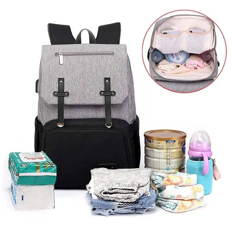 Diaper Bag Mummy Daddy Backpack Baby Stroller