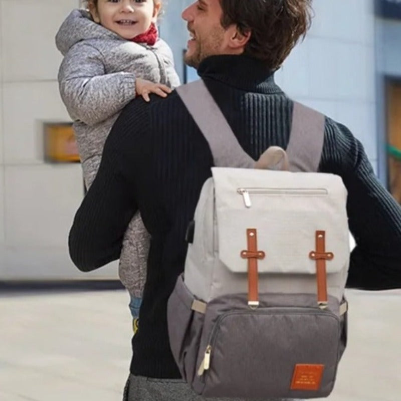 Diaper Bag Mummy Daddy Backpack Baby Stroller