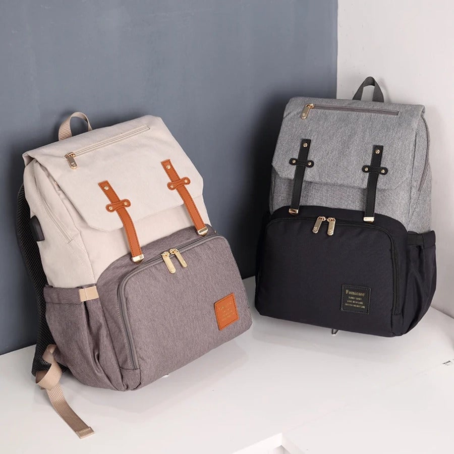 Diaper Bag Mummy Daddy Backpack Baby Stroller