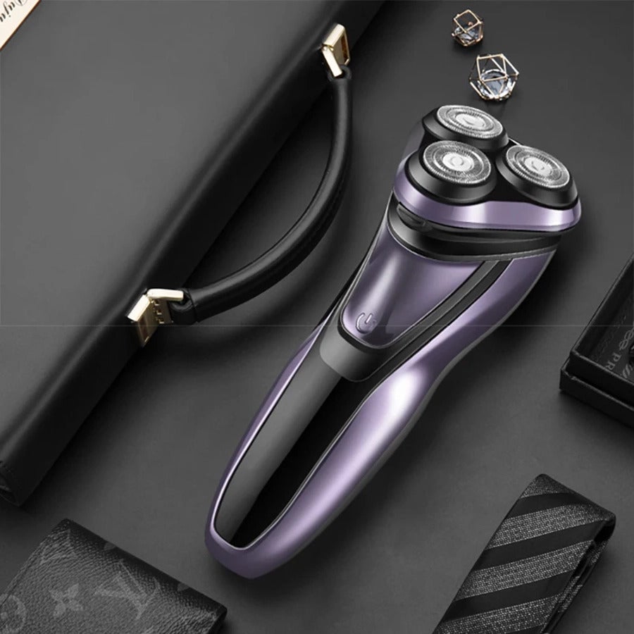 Professional Electric Shaver For Men Beard Trimmer 3D Floating Blade Rechargeable Hair Cutting Machine Led Display Shavi