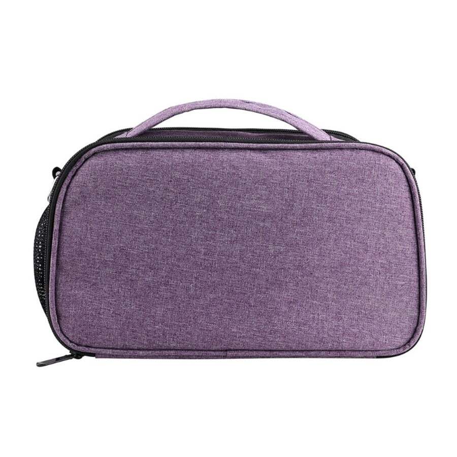 Purple 600D Oxford Cloth Cutting Machine Bag Knitting Tools Storage
