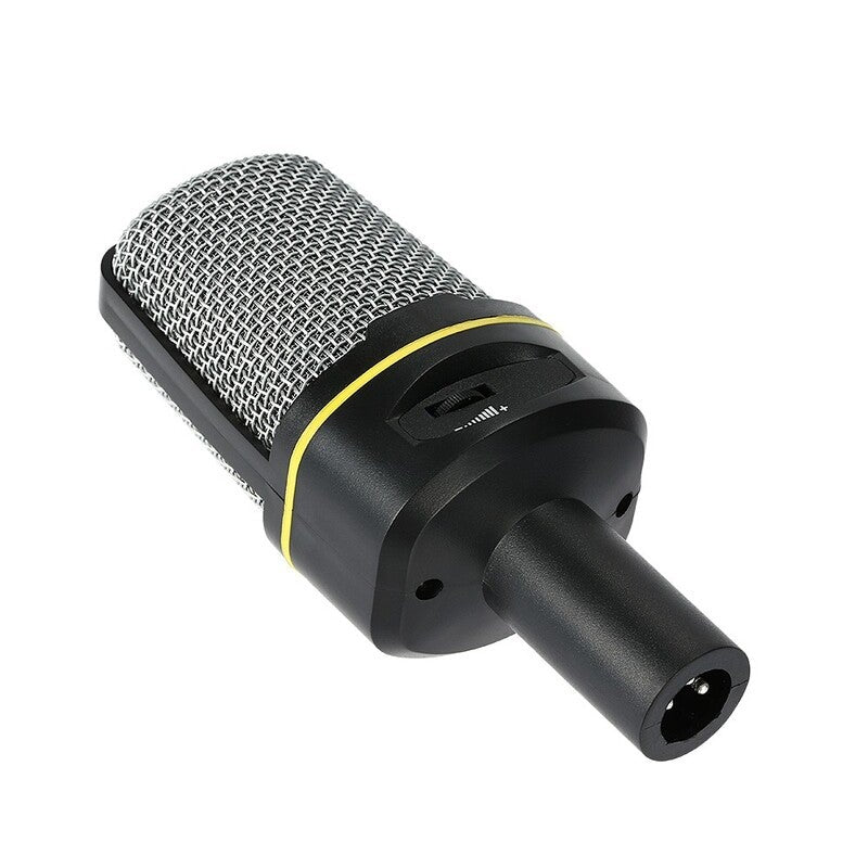 Condenser Microphone Professional 3.5Mm Wired Capacitive With Tripod Stand