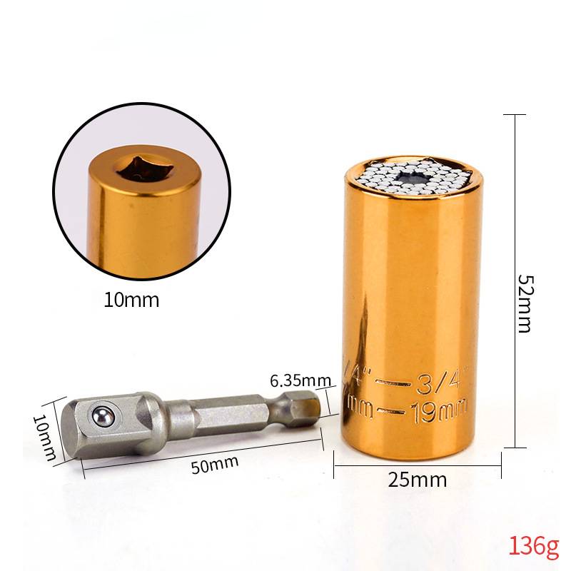 7 To 19 Millimeter Torque Wrench Universal Sleeve Socket For Versatile Compatibility
