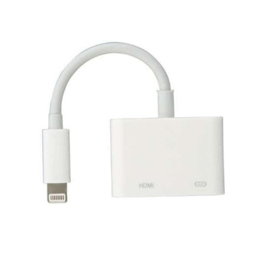 Digital Av Tv Hdmi Cable Adapter White