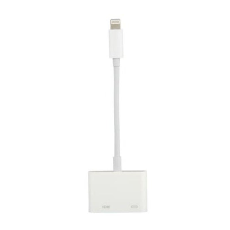 Digital Av Tv Hdmi Cable Adapter White