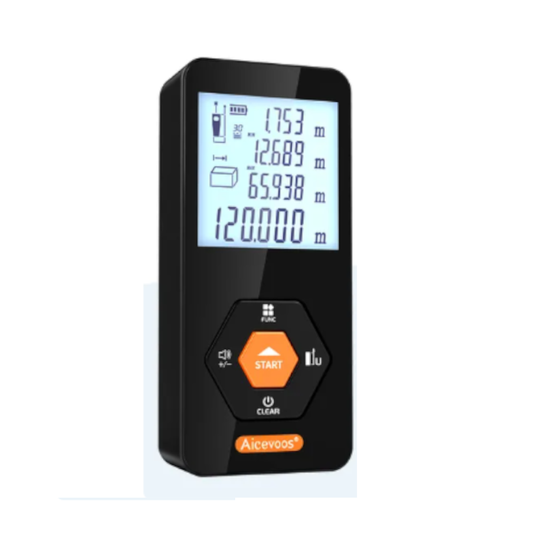 Digital Rangefinder 120M Distance Meter Laser Tape Measure