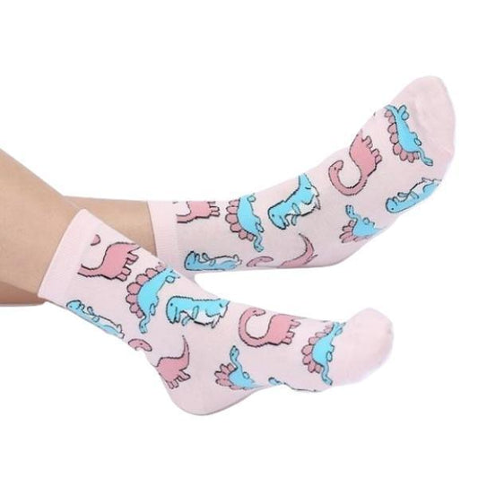 Dino Pastel Sockies