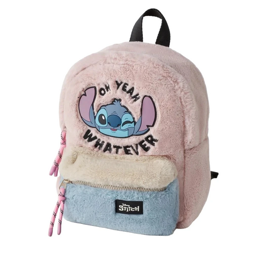 Disney Cartoon Stitch New Kids Backpack Mini Schoolbag Girls And Boys Cute Shoulder Bag