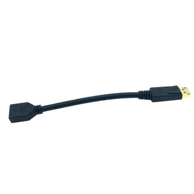 Displayport Extension Cable For Pc Projectors Hd Tv Laptops Port Male To Female 30Cm Black