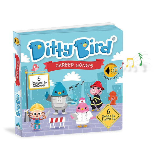 Ditty Bird Career Songs For Preschoolers Educational Music Cd