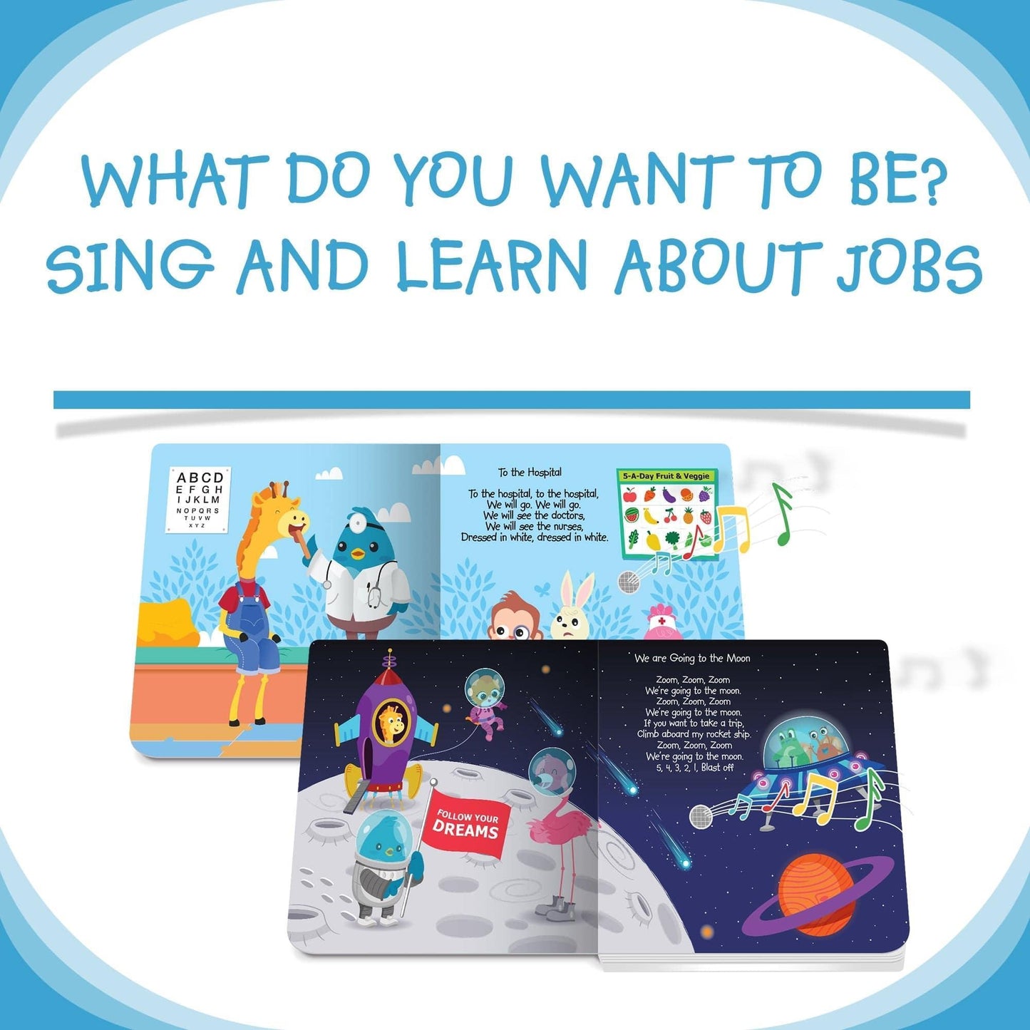 Ditty Bird Career Songs For Preschoolers Educational Music Cd
