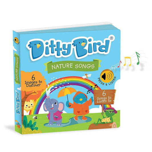 Ditty Bird Nature Songs Book For Kids Educational About Weather Animals And Seasons