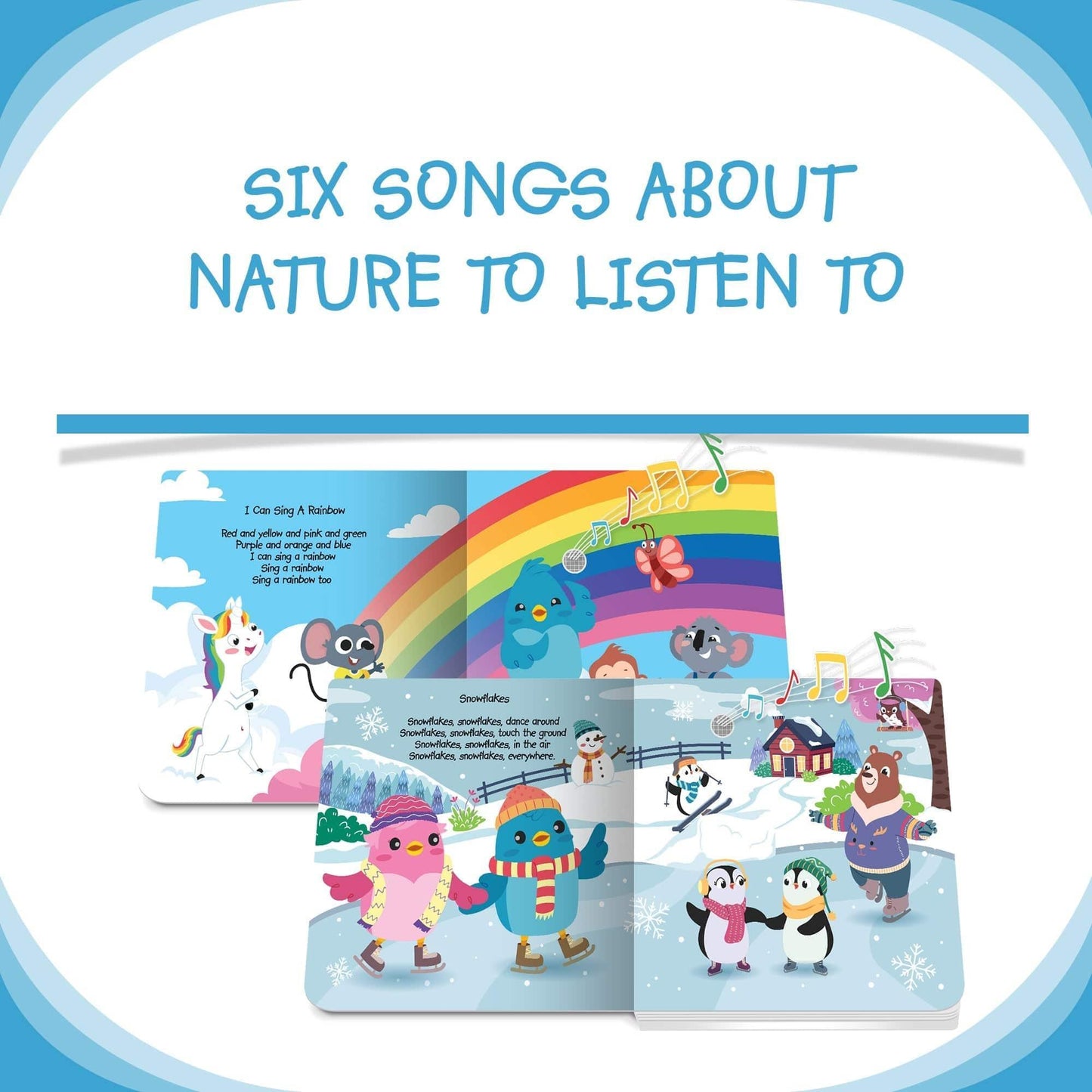 Ditty Bird Nature Songs Book For Kids Educational About Weather Animals And Seasons
