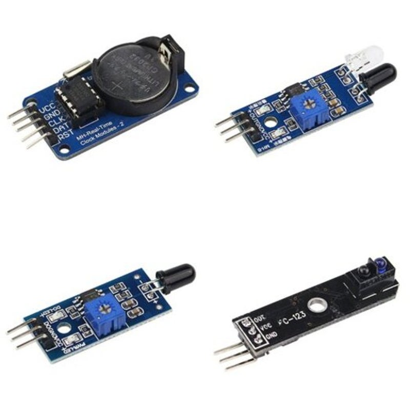Diy 16 In Sensor Module Kit For Arduino R3 Mega2560 Nano Raspberry Pi Multi Set