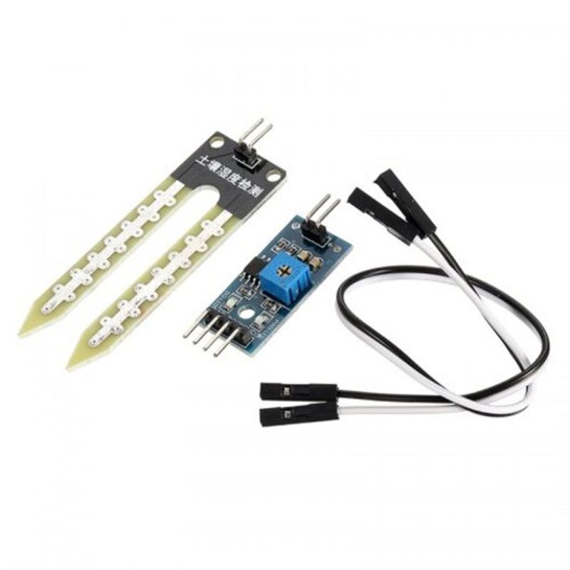 Diy Automatic Irrigation Module Kit With Soil Moisture Sensor Detection Watering Pumping Graphite Black