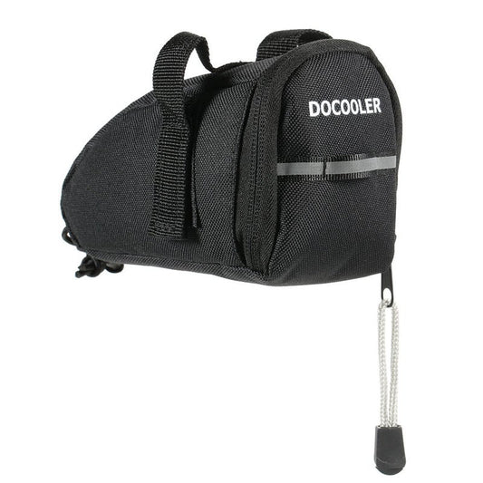 Bike Bicycle Cycle Saddle Bag Ultra Light Seat Pouch Rear Tail Pack Black
