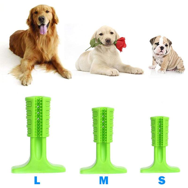 Dog Chew Toy Toothbrush Pet Cleaning Stick Dental Care