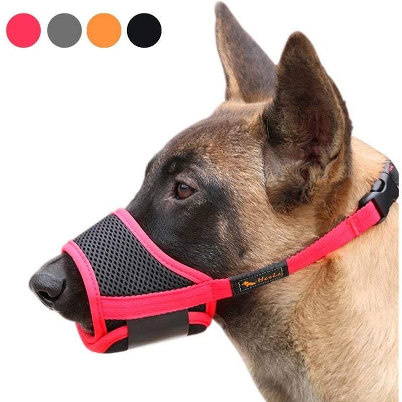 Breathable Muzzle Mouth Cover For Pet Dogs