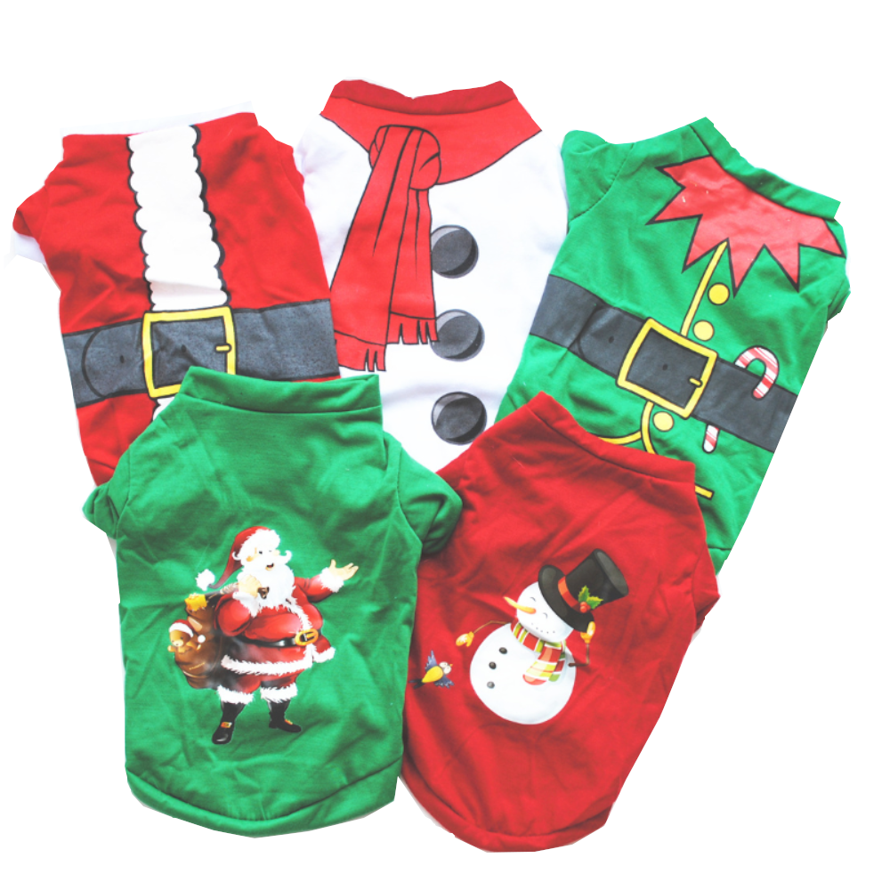 Dog Christmas Sweater Pet Apparel